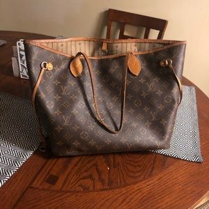 Authentic Louis Vuitton Neverfull purse